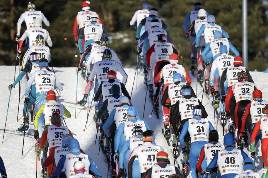 Mondiali sci nordico a Lahti, Finlandia. La 15 km classica maschile (Ap)